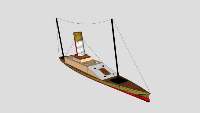 船su模型下载_船sketchup模型